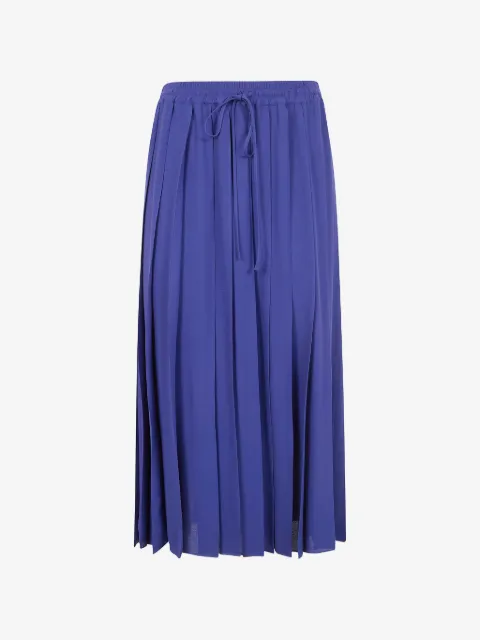 Mantu pleated drawstring skirt