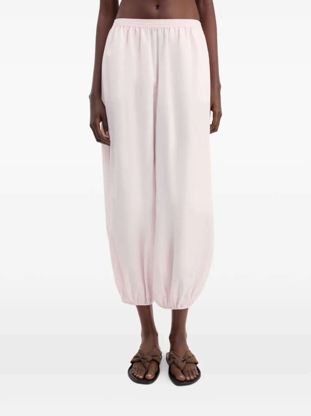 LouLou de Saison Broek met elastische taille Roze