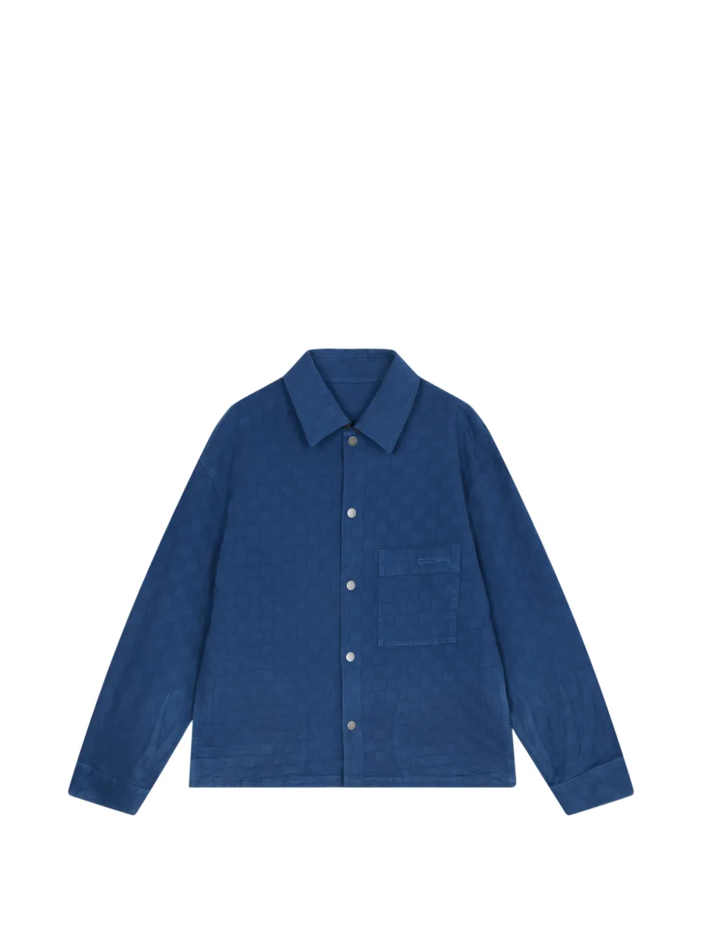 CROQUIS Ruimvallend denim jack Blauw