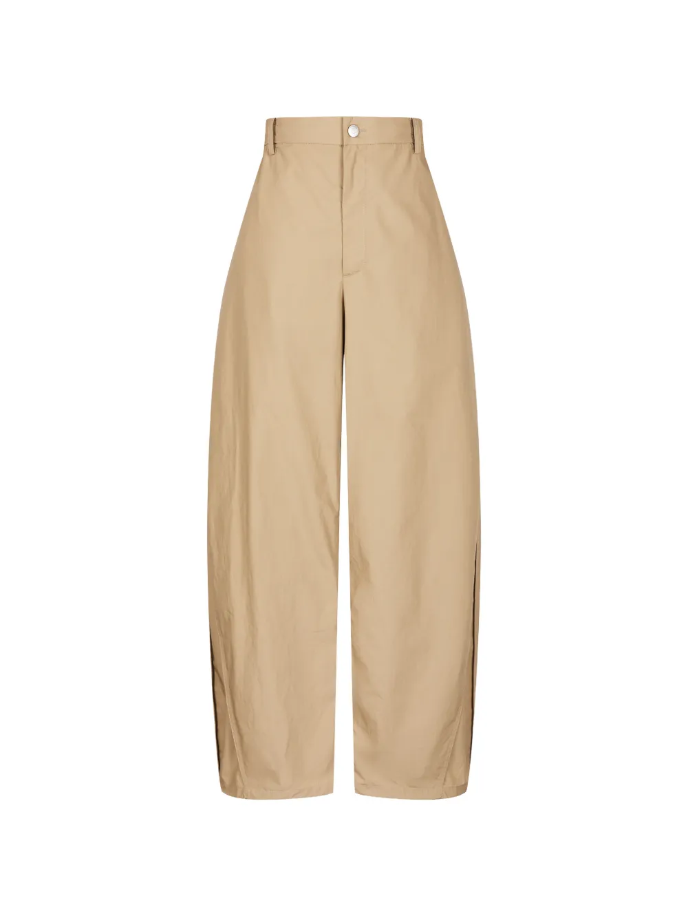 CROQUIS Broek met toelopende pijpen Beige