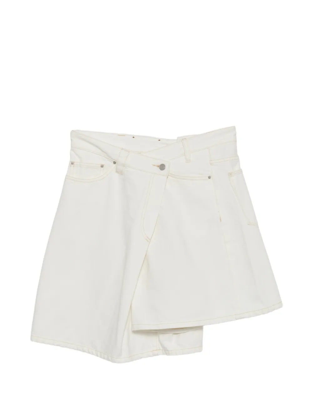 JNBY cotton denim shorts - Bianco