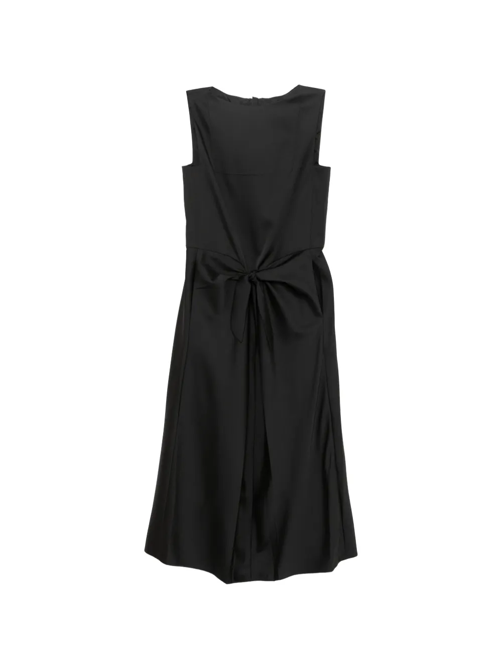 LESS Origami midi dress - Nero