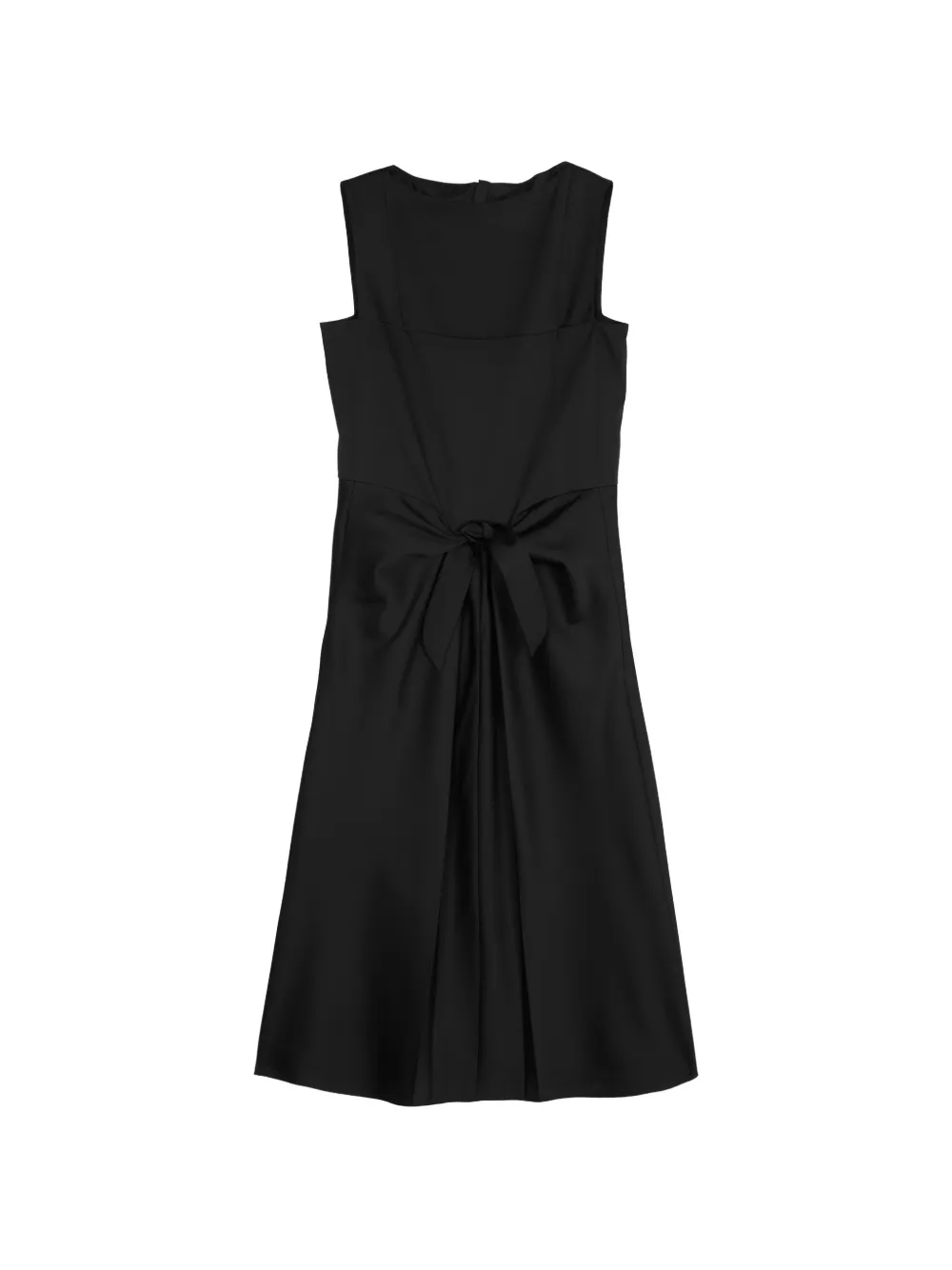 LESS Origami midi dress - Nero