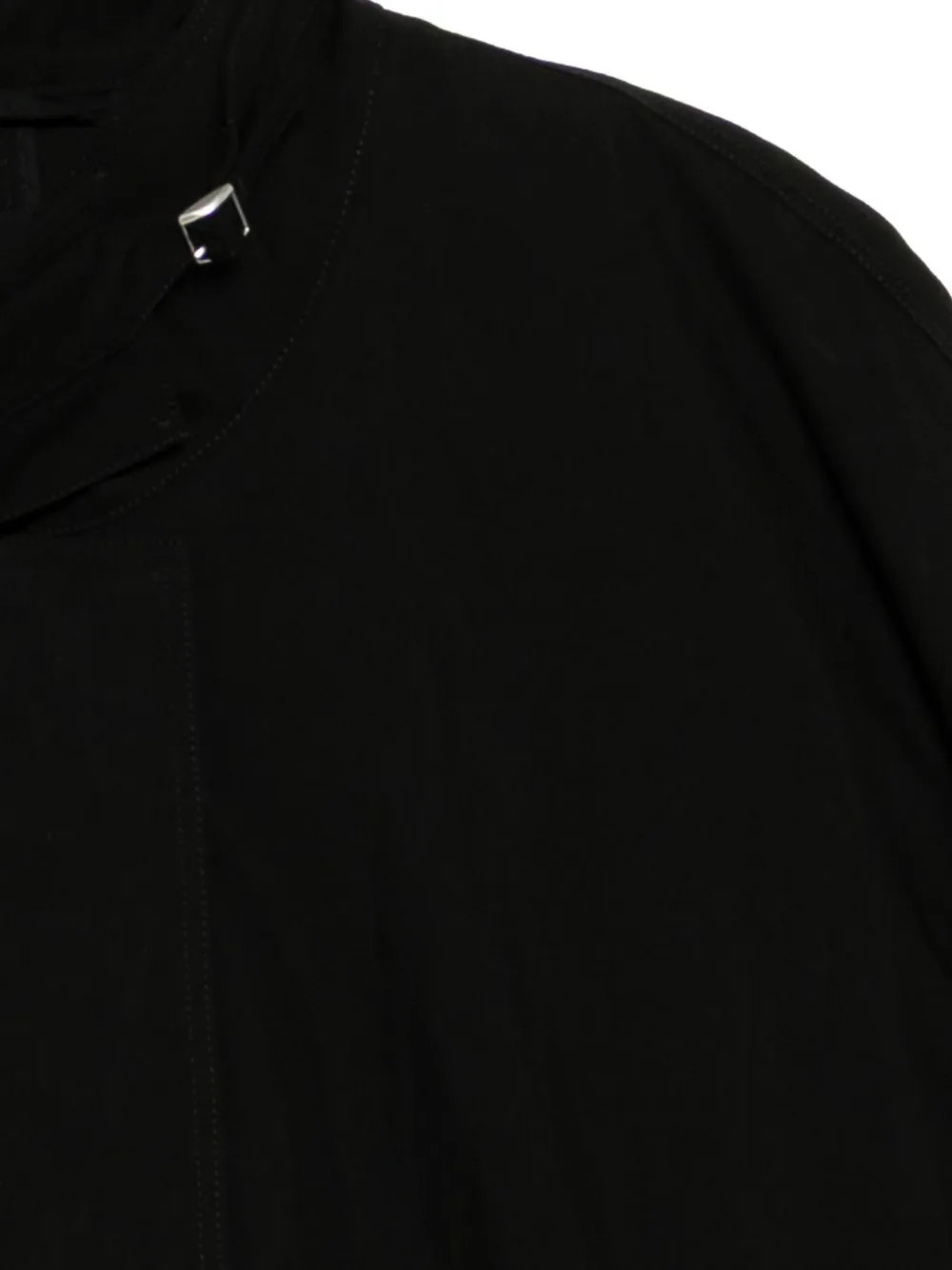  Jnby Stand Up-collar Jacket - Black 