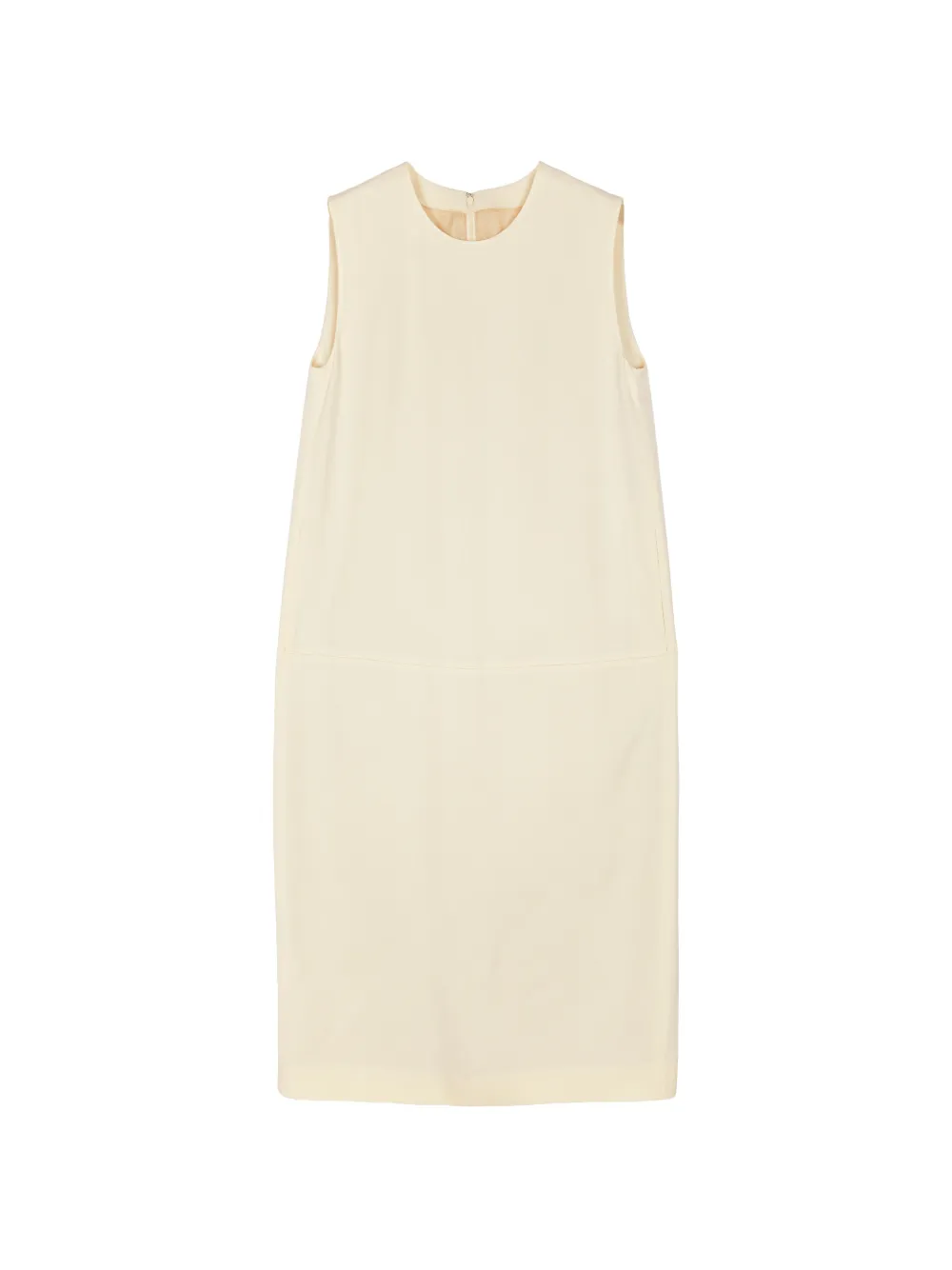 LESS Mouwloze jurk Beige
