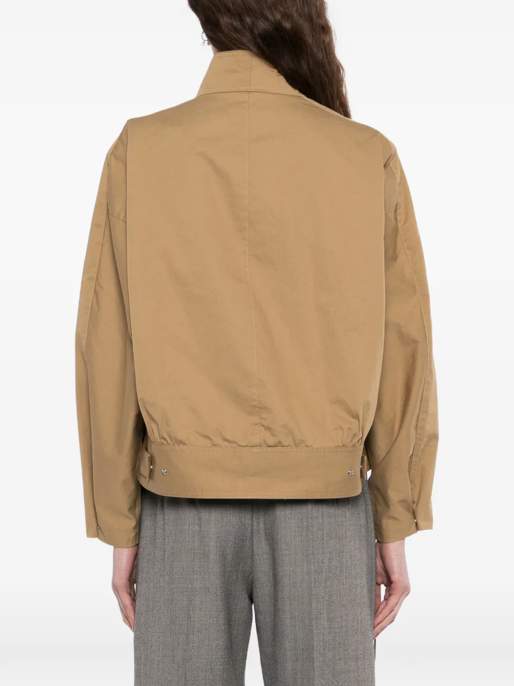 JNBY Twill jack met opstaande kraag Beige