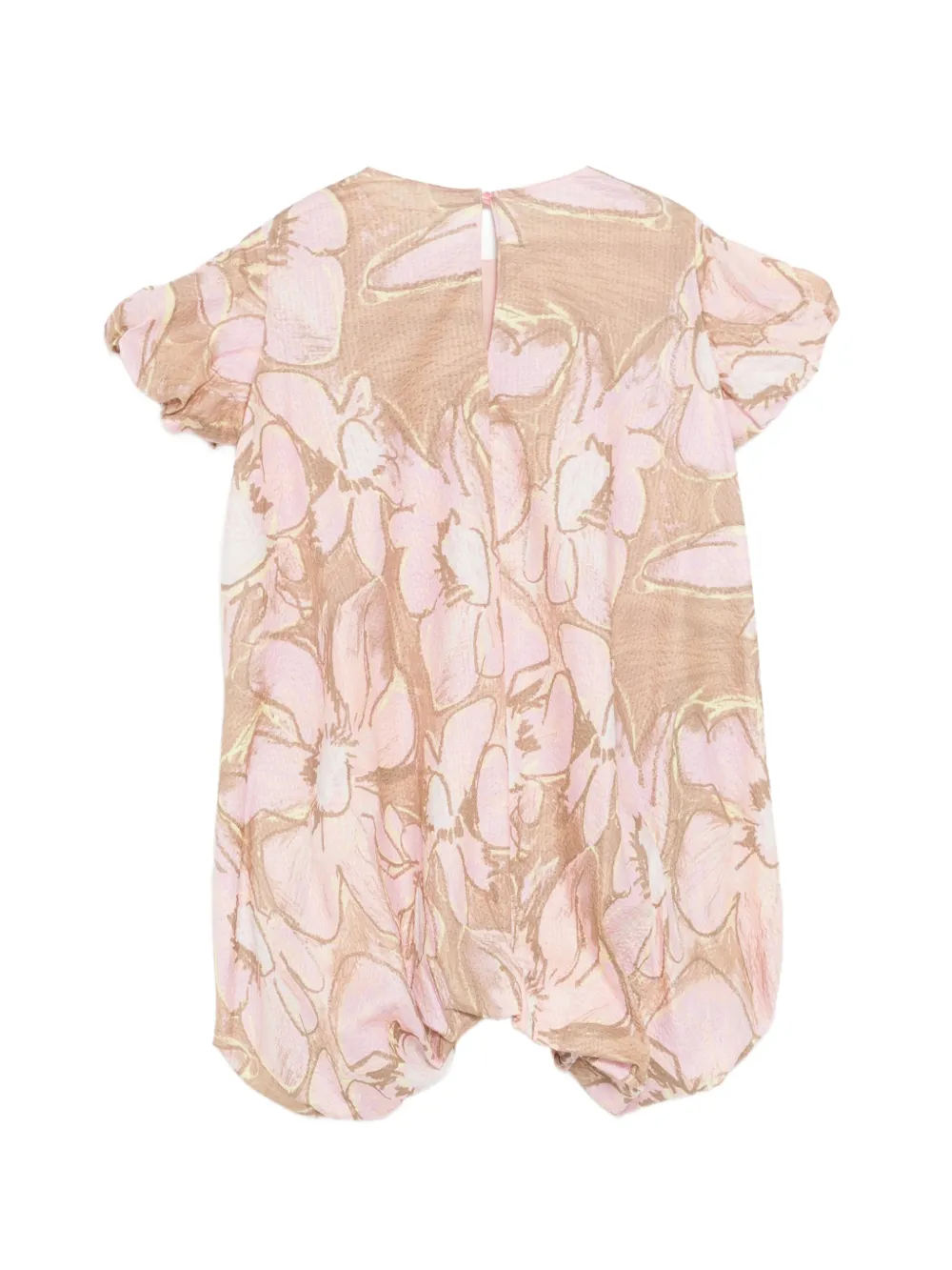 jnby by JNBY Jurk met bloemenprint Bruin