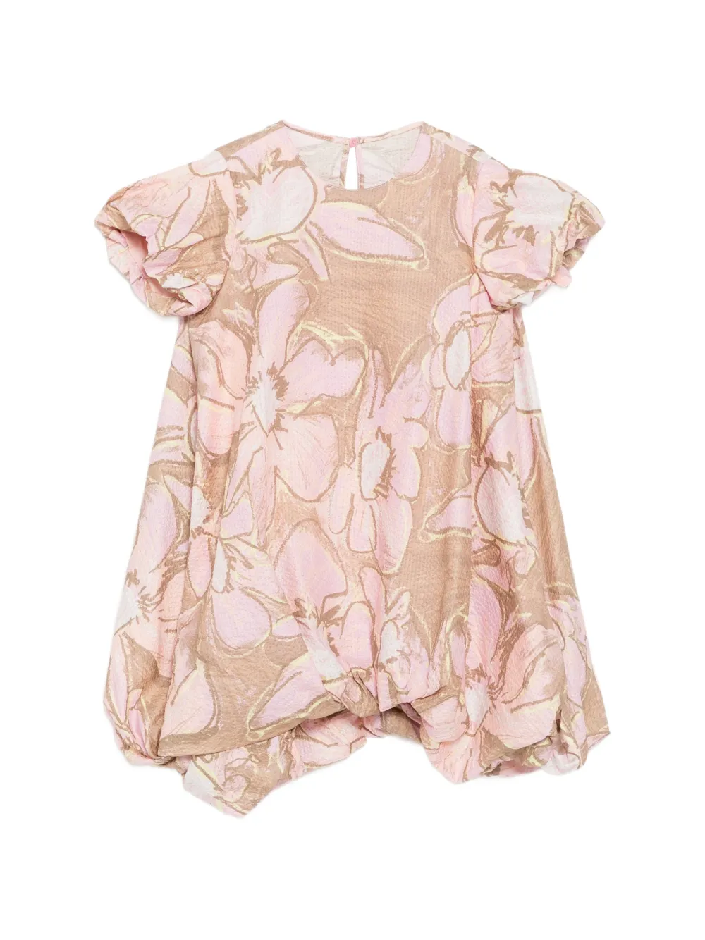 jnby by JNBY Kleid mit Blumen-Print - Braun