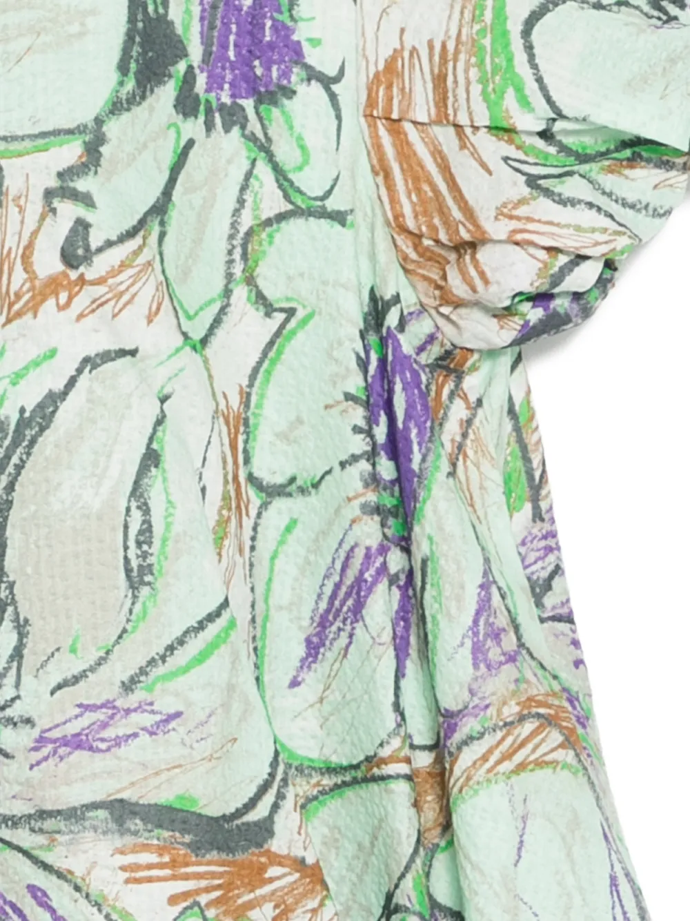 jnby by JNBY Jurk met bloemenprint Groen