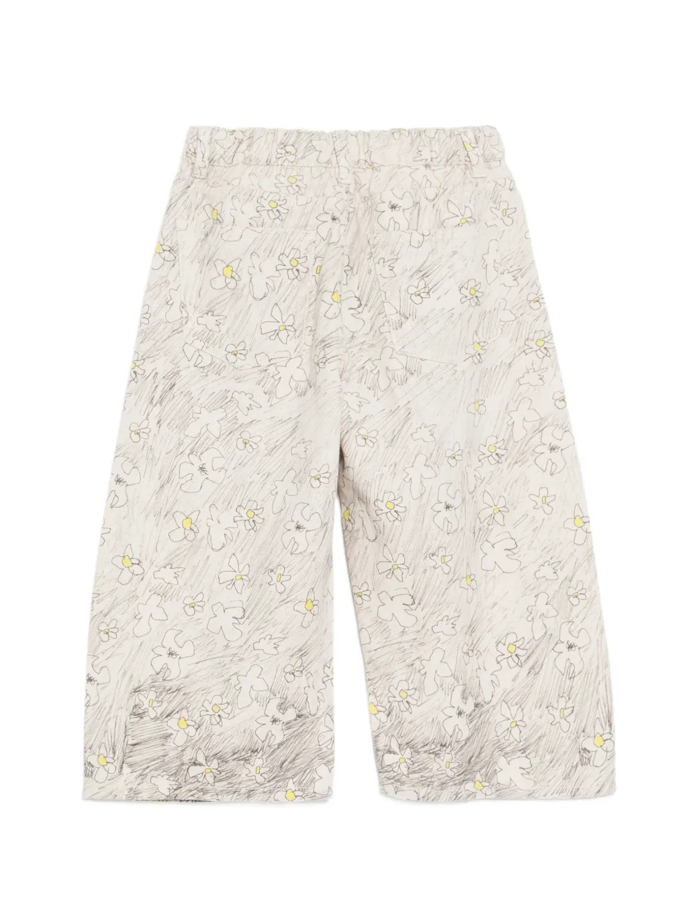 jnby by JNBY Jeans met bloemenprint Beige