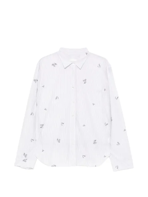 JNBY camisa bordada a rayas