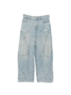 Off-White スリムジーンズ | ブルー | FARFETCH JP