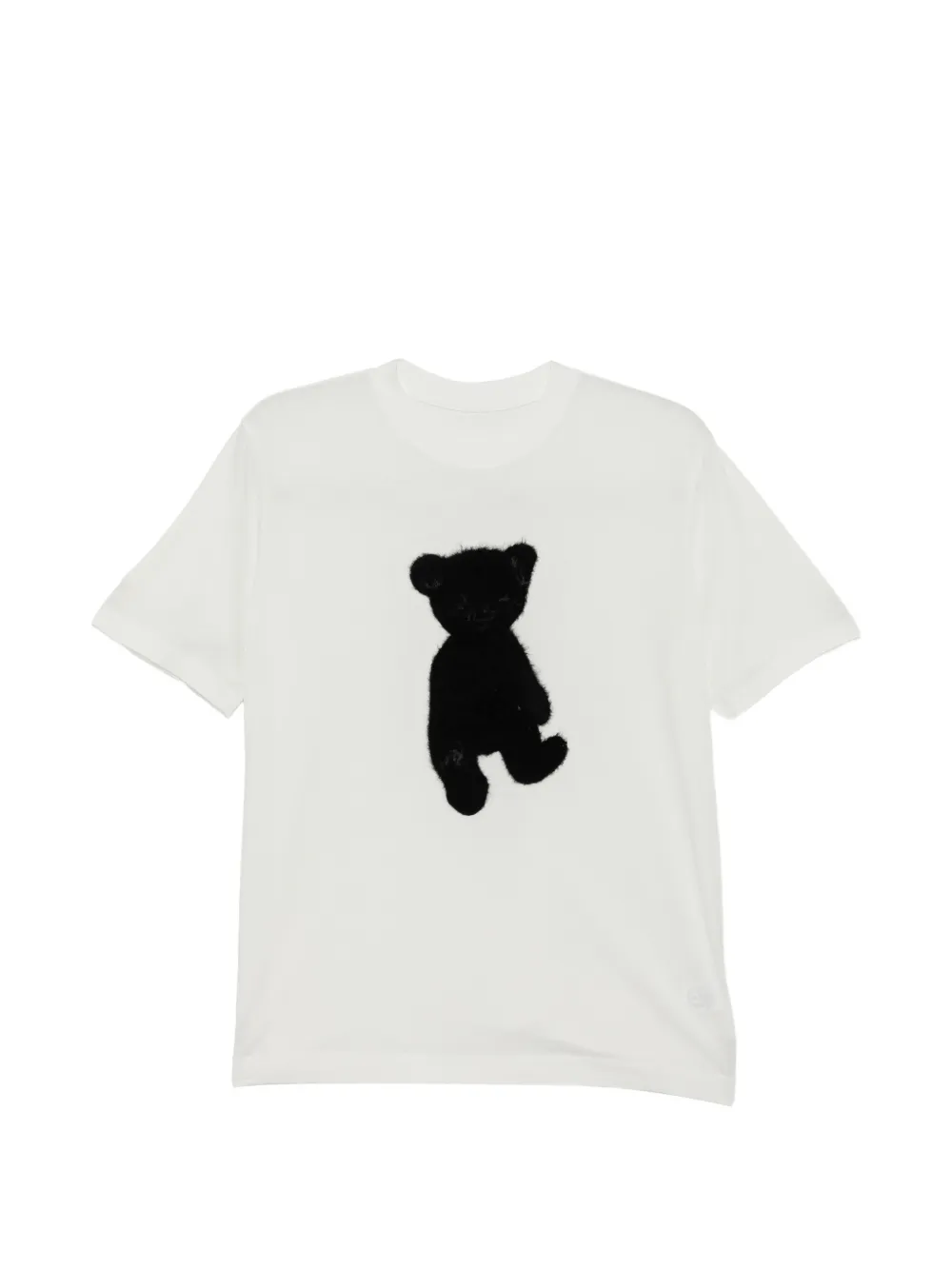 JNBY teddy-motif T-shirt - Bianco