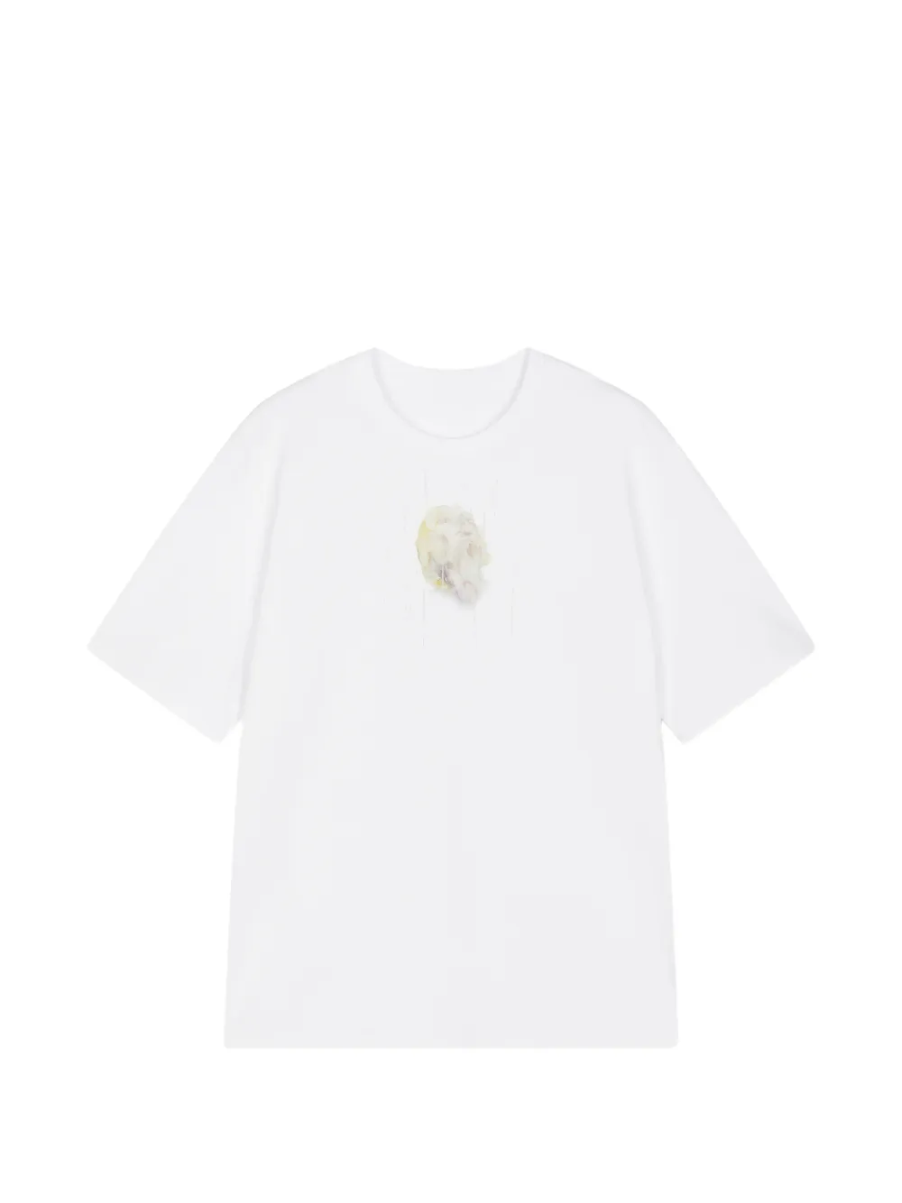 CROQUIS T-shirt girocollo con stampa - Bianco