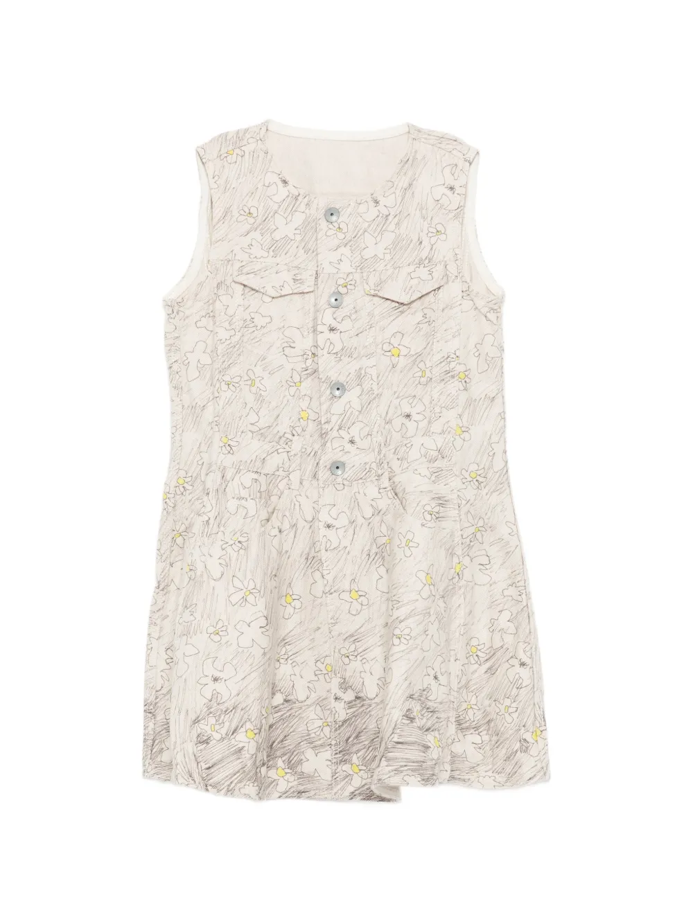 jnby by JNBY Abito con stampa grafica - Toni neutri