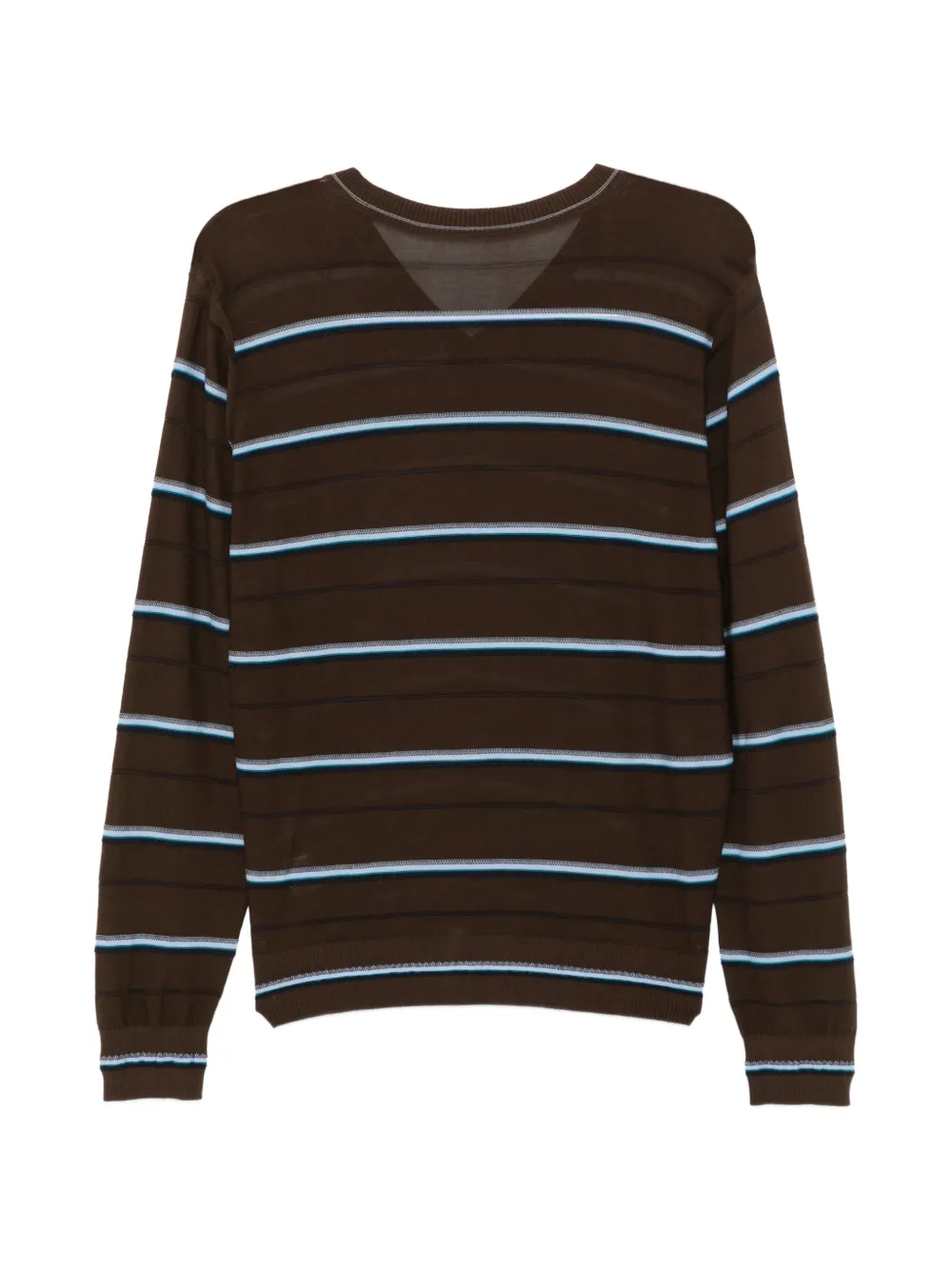 JNBY Gestreept T-shirt Bruin