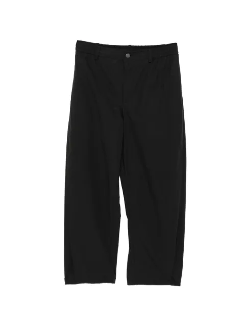 CROQUIS tapered drawstring trousers 