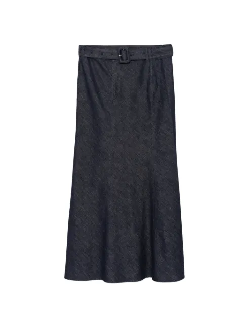 LESS denim maxi skirt