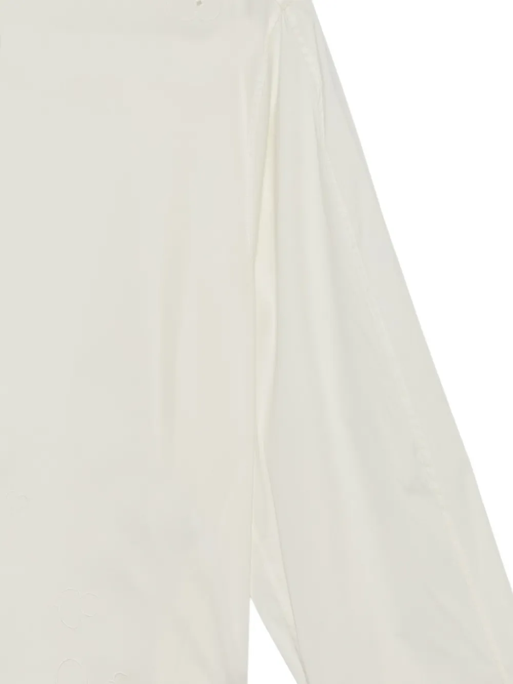  Jnby Floral-embroidered Blouse - White 