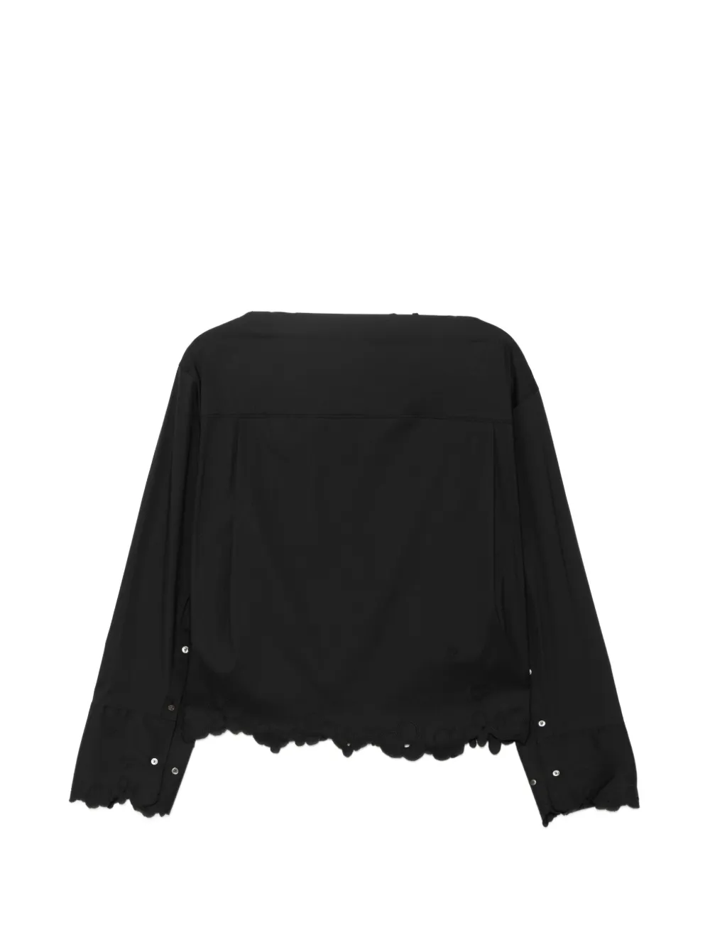 JNBY Shirt met geborduurde bloemen Zwart