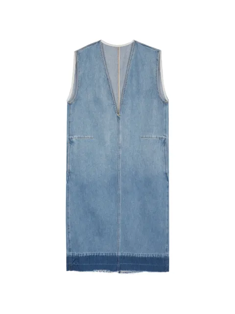 LESS denim maxi dress
