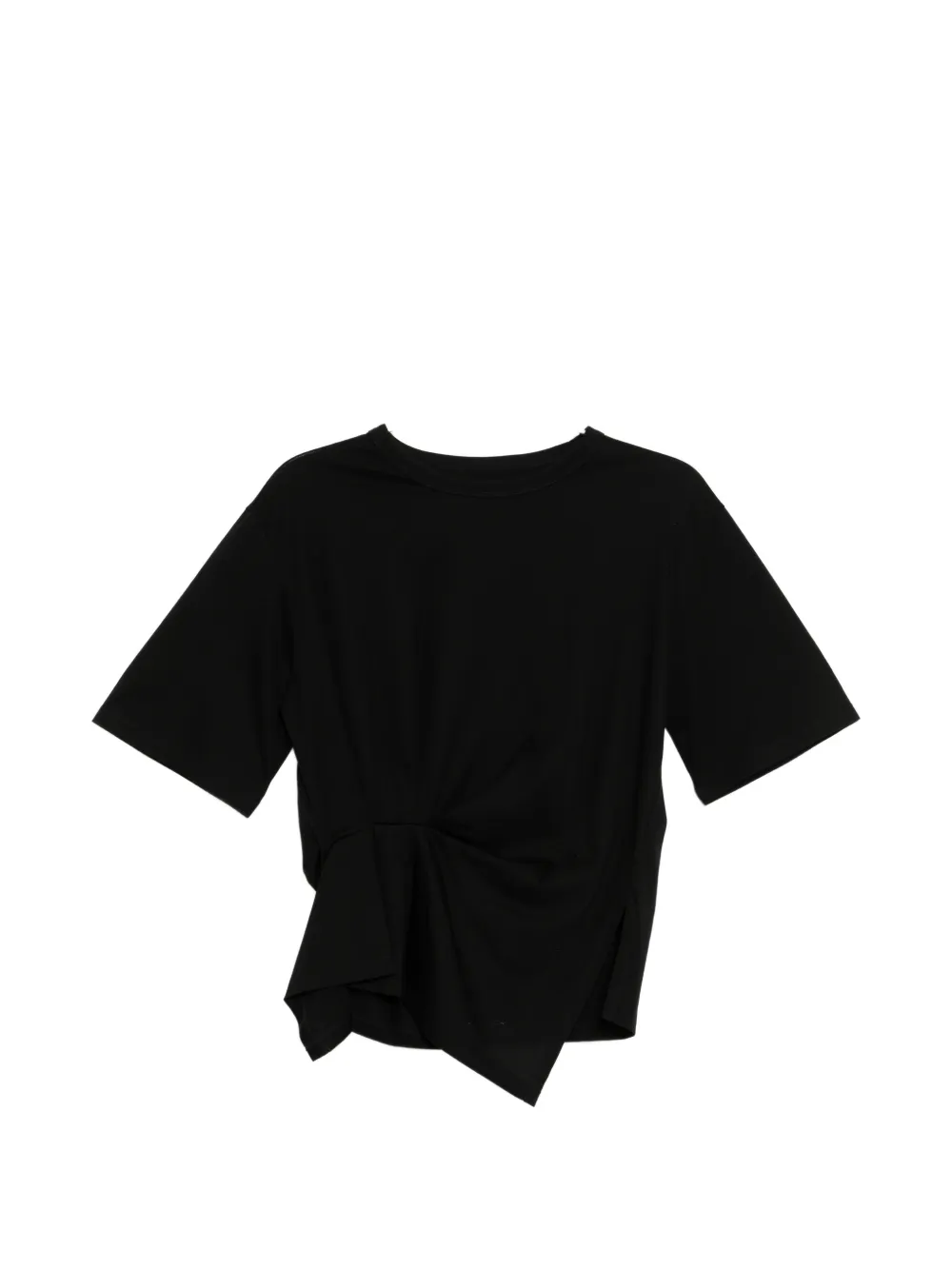 LESS T-shirt effetto stropicciato - Nero