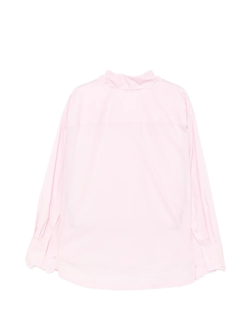  Jnby Floral A-line Shirt - Pink 