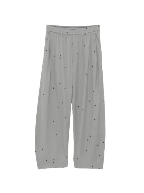 CROQUIS polka dot loose trousers