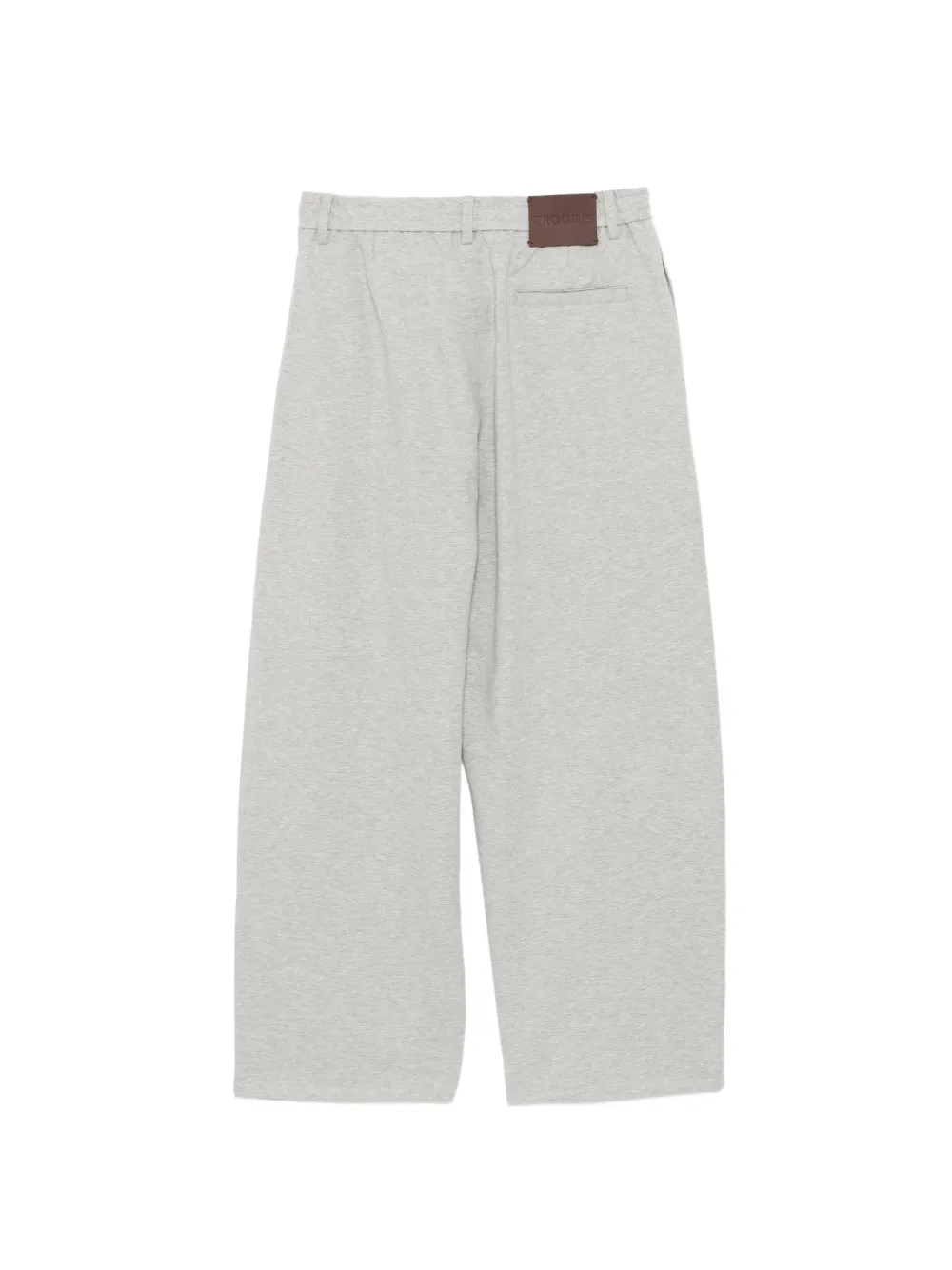 Two-Tone Panelled Trousers