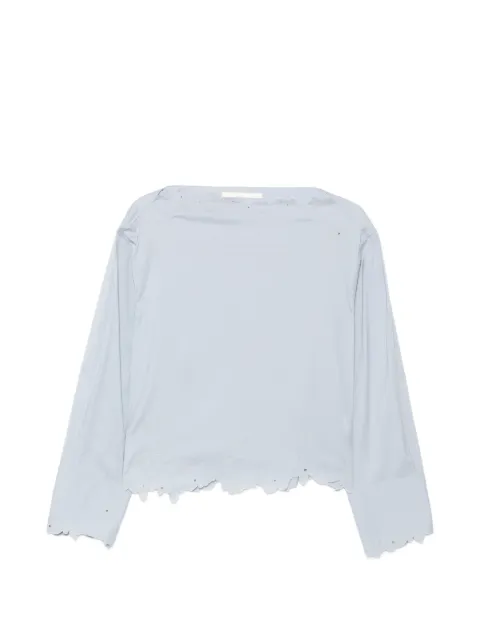 JNBY floral-embroidered blouse