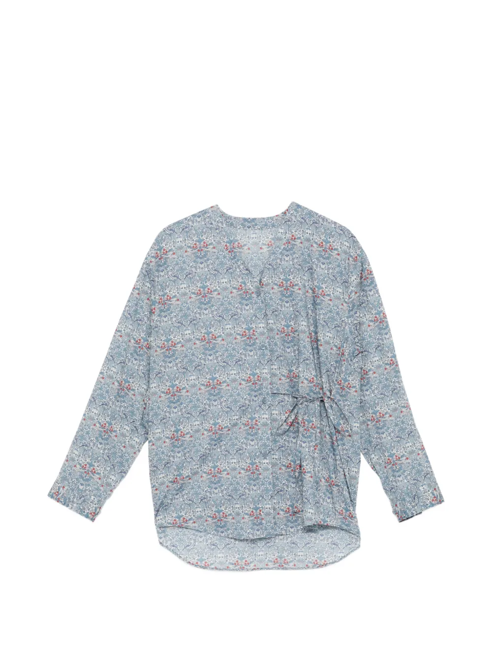 JNBY Blusa a fiori con scollo a V