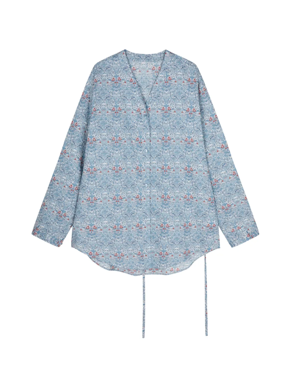 JNBY Blusa a fiori con scollo a V