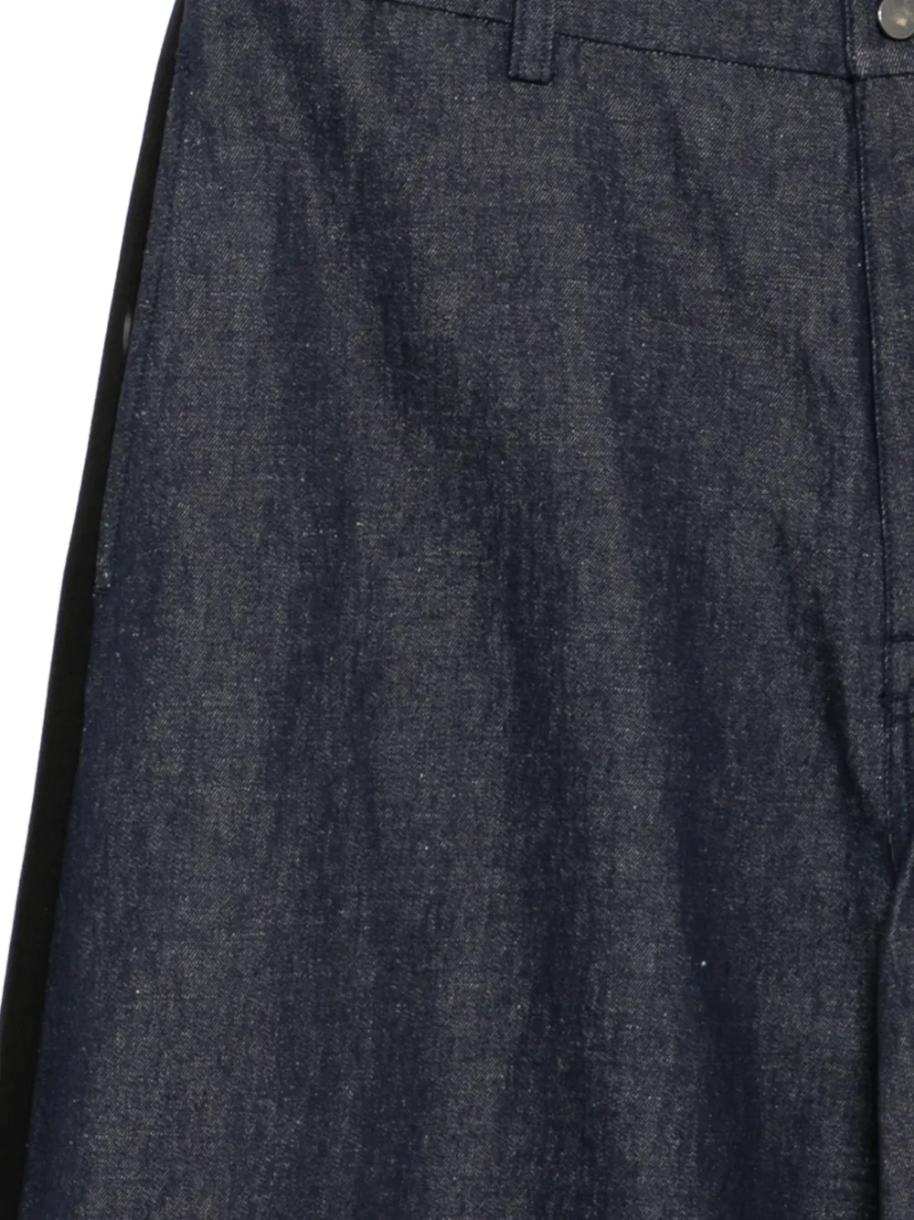 CROQUIS Ruimvallende broek Zwart