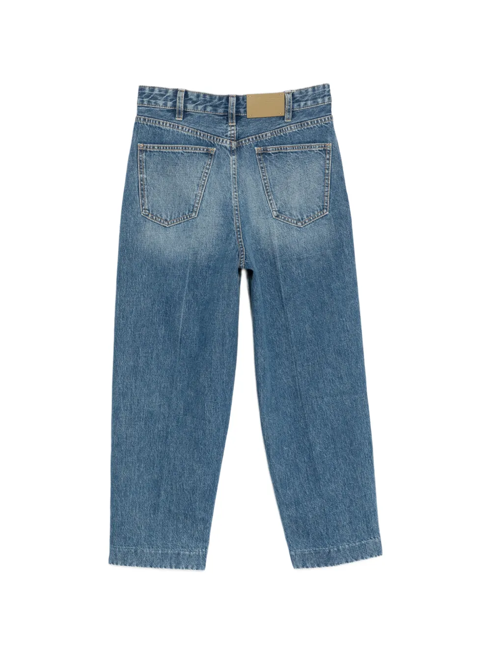  Jnby Whiskering-effect Jeans - Blue 