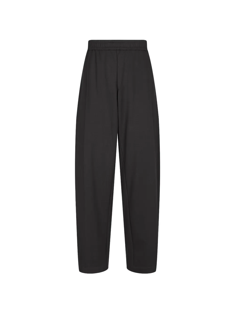 CROQUIS tapered drawstring trousers - Nero