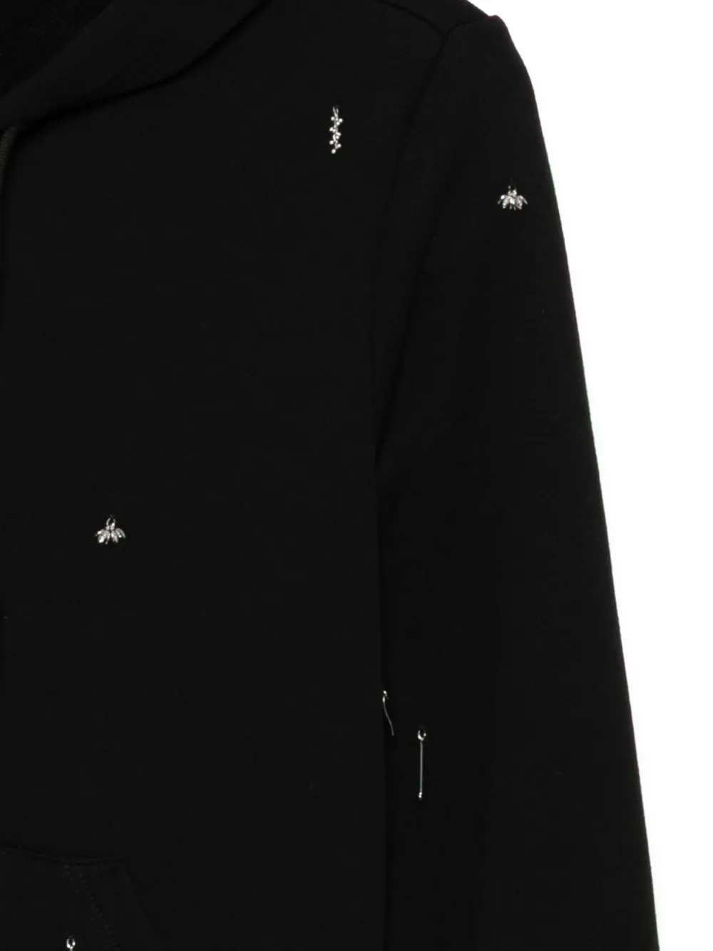 Pin-Embroidered Hoodie