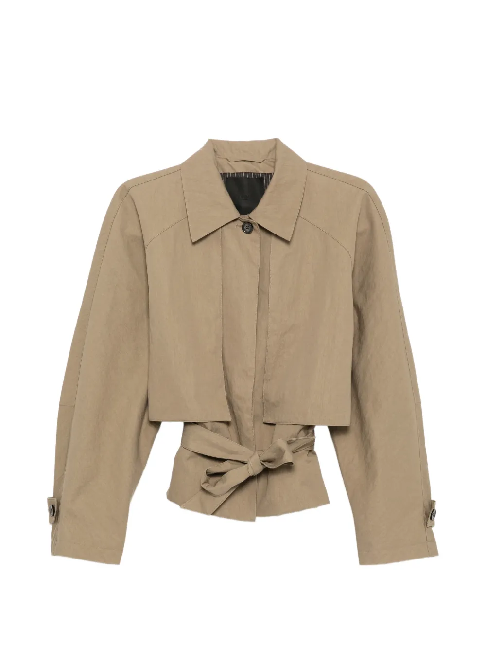 JNBY tied-hem jacket - Toni neutri
