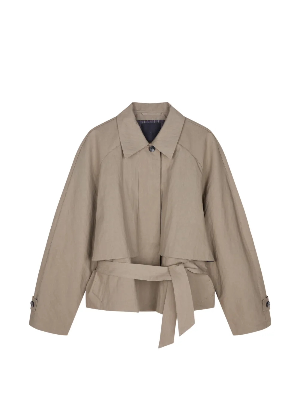 JNBY veste à ourlet noué - Tons neutres JNBY veste à ourlet noué - Tons neutres
