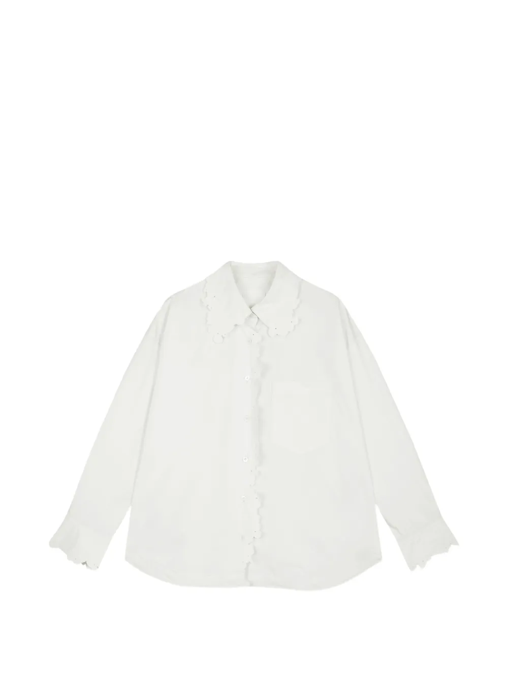 JNBY Camicia a fiori - Toni neutri