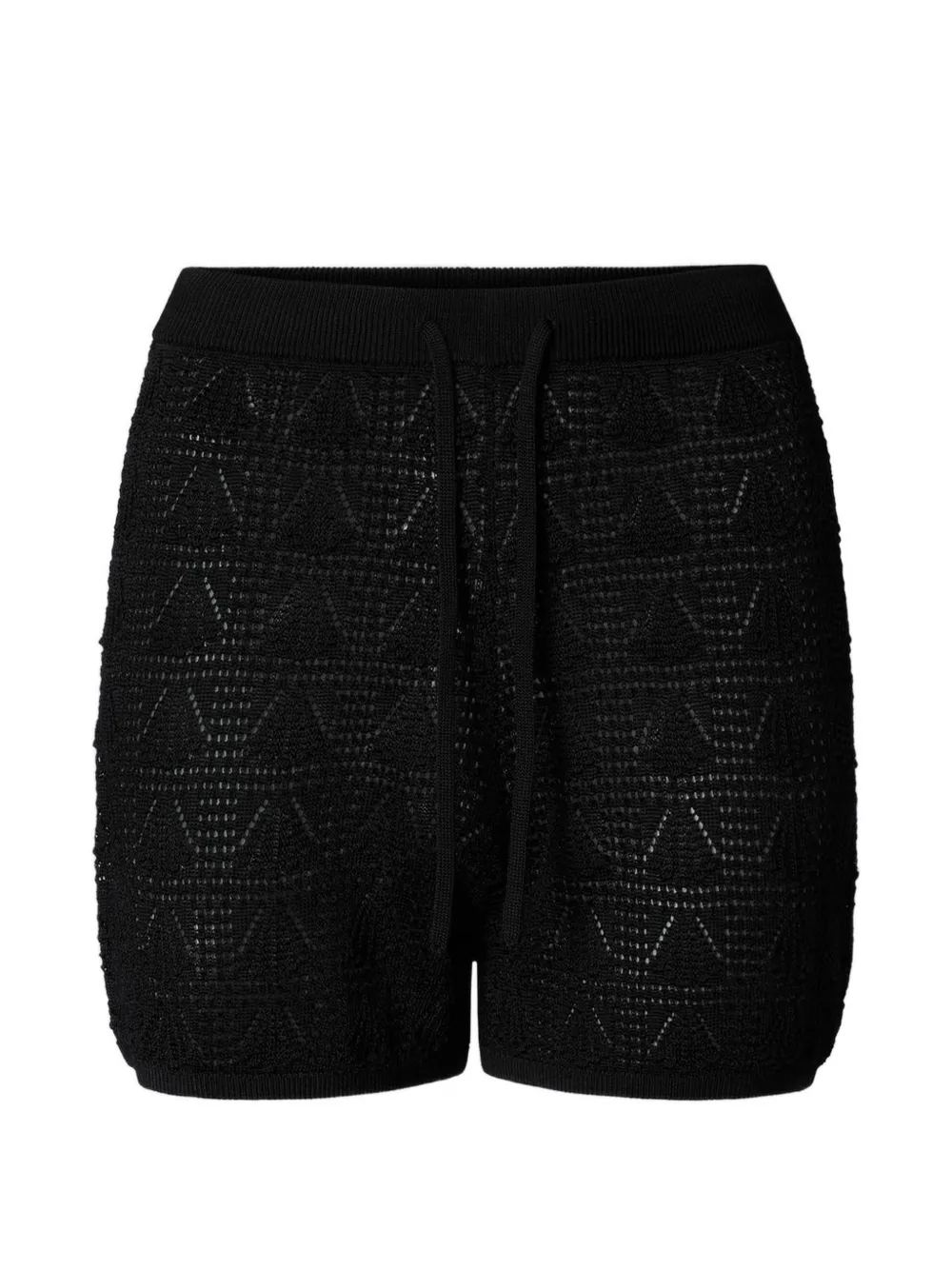 LouLou de Saison Shorts con coulisse - Nero