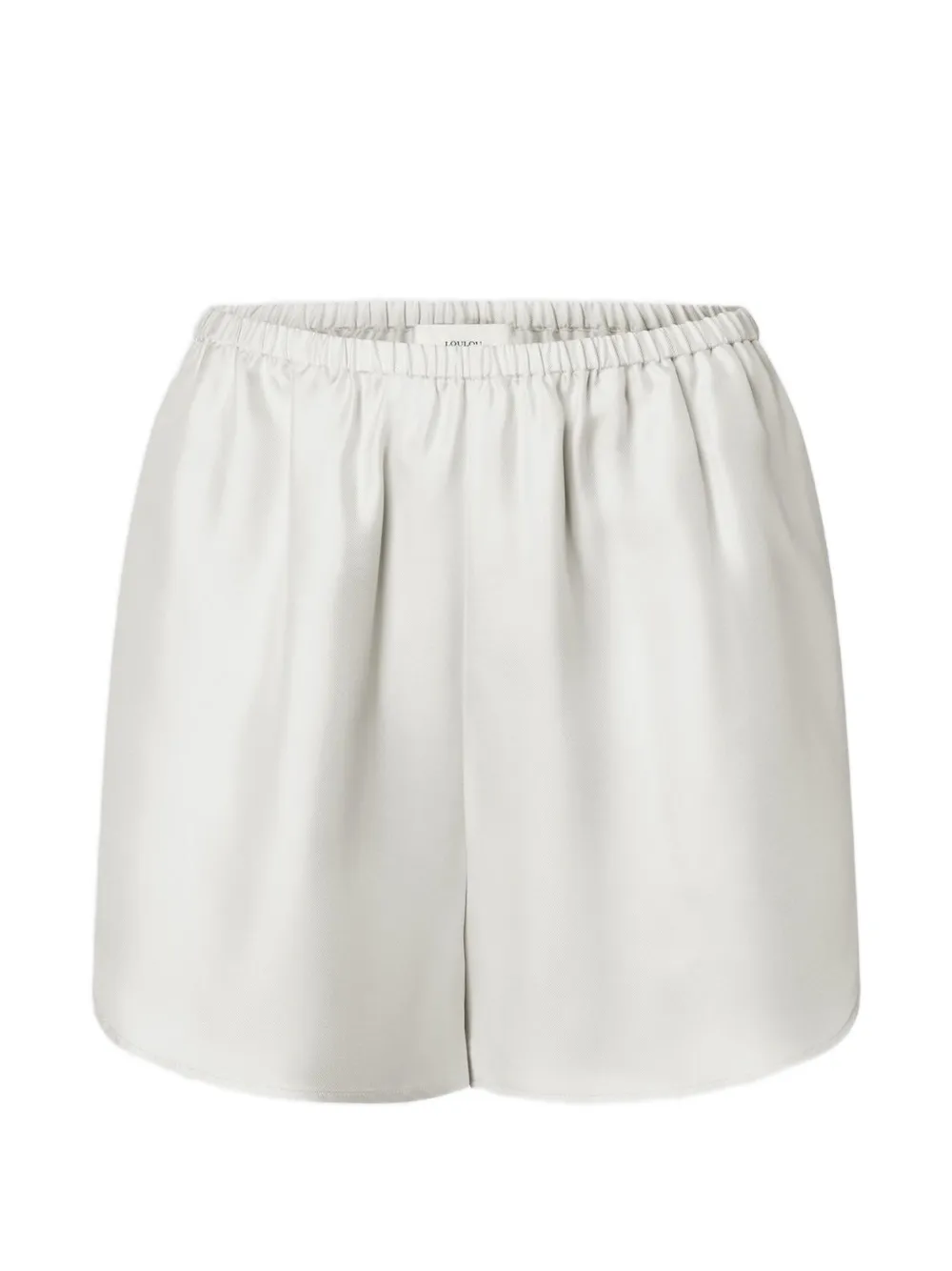 LouLou de Saison Shorts con vita elasticizzata - Bianco