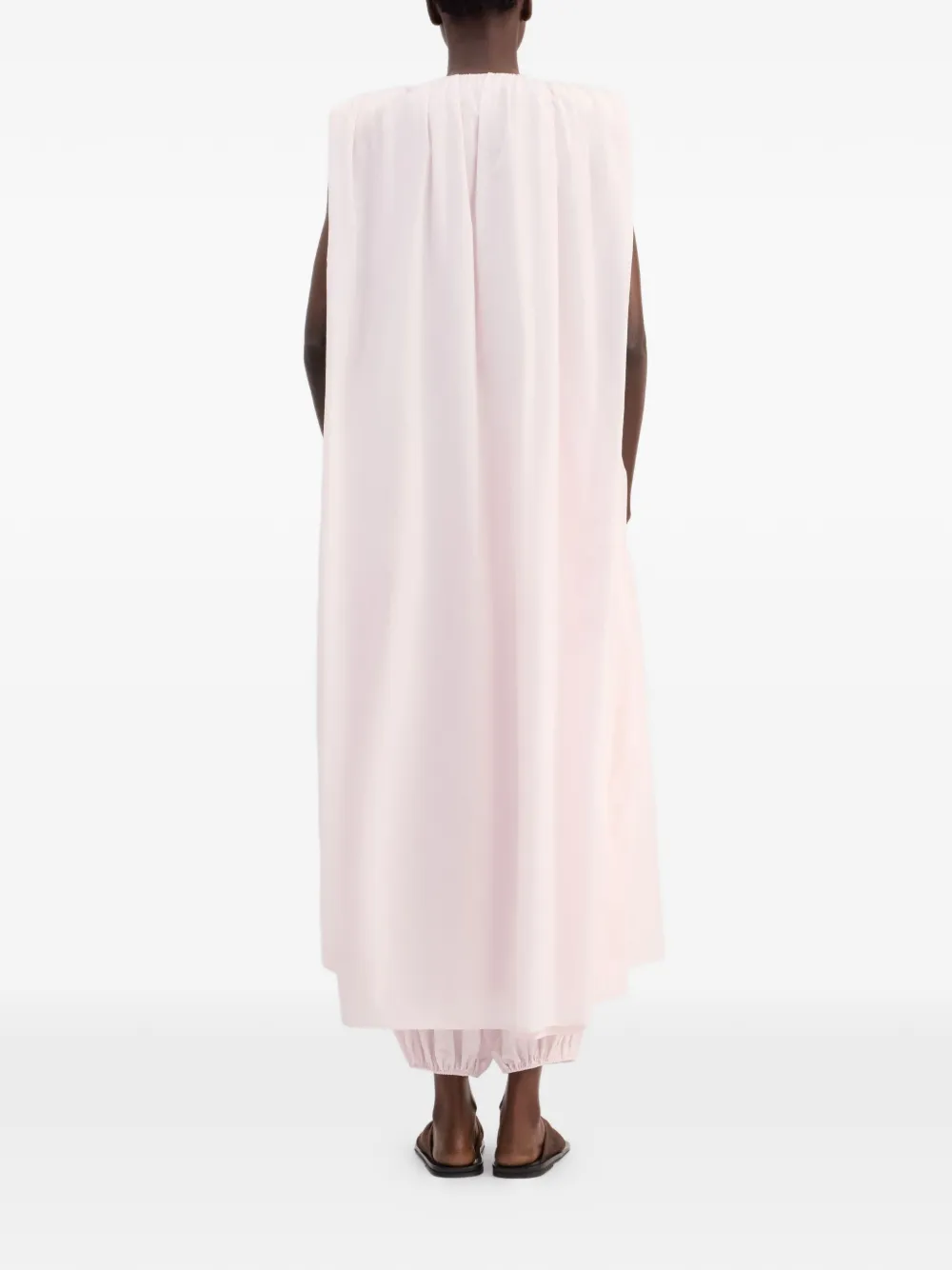 LouLou de Saison Midi-jurk met knoopsluiting Roze
