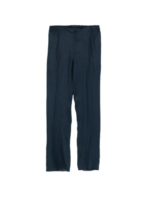 Kiton elasticated pleated trousers