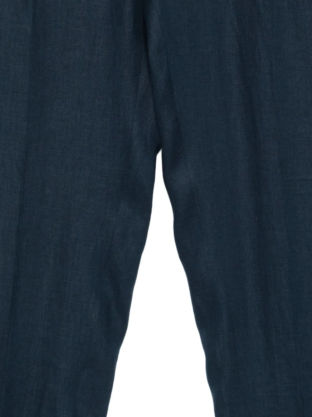 Kiton Elasticated Pleated Trousers - Blue 