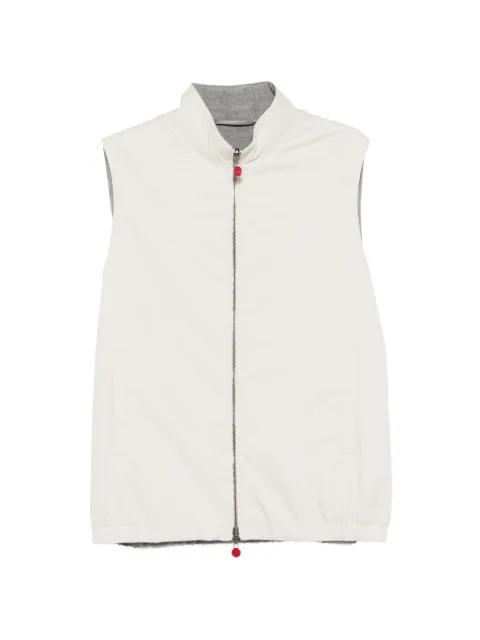 Kiton zip-up bomber jacket