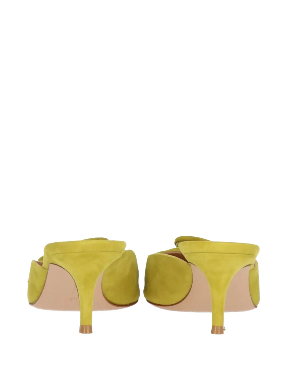 Gianvito Rossi pointed-toe mules Groen