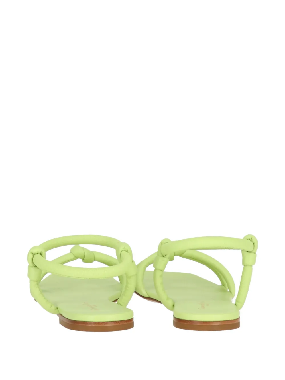 Gianvito Rossi knot-detail sandals Groen