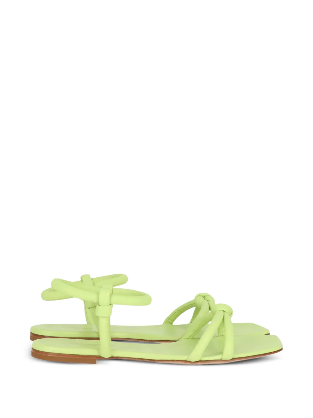 Gianvito Rossi knot-detail sandals Groen