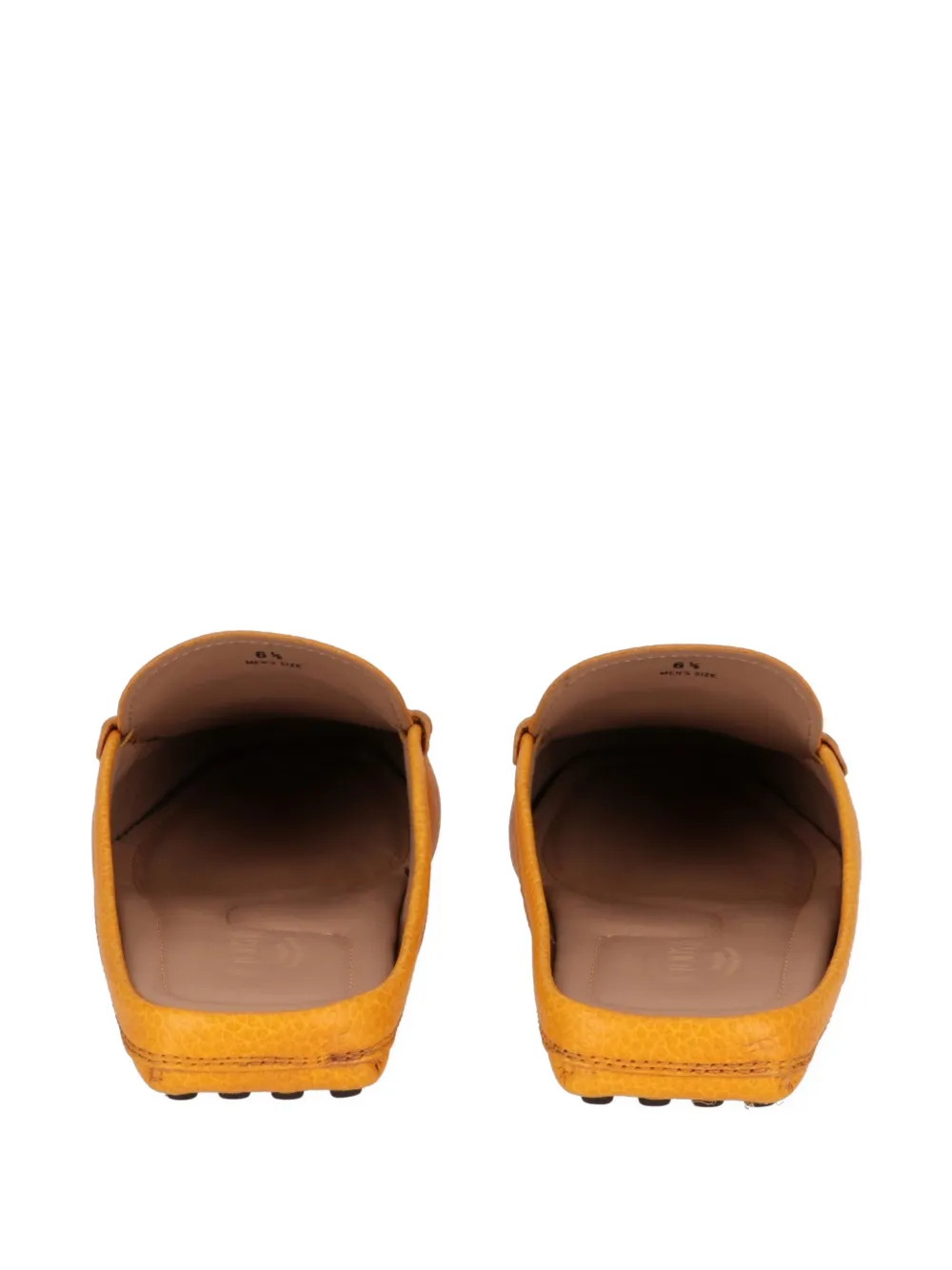 Tod's T-logo Gommino mules Geel