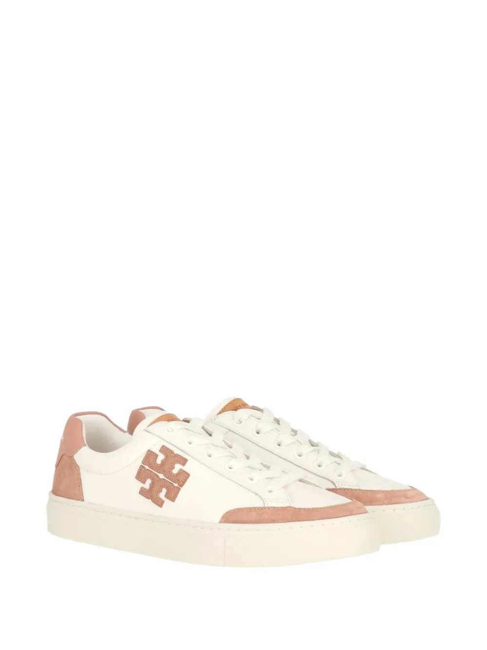 Tory Burch Sneakers met logo Wit